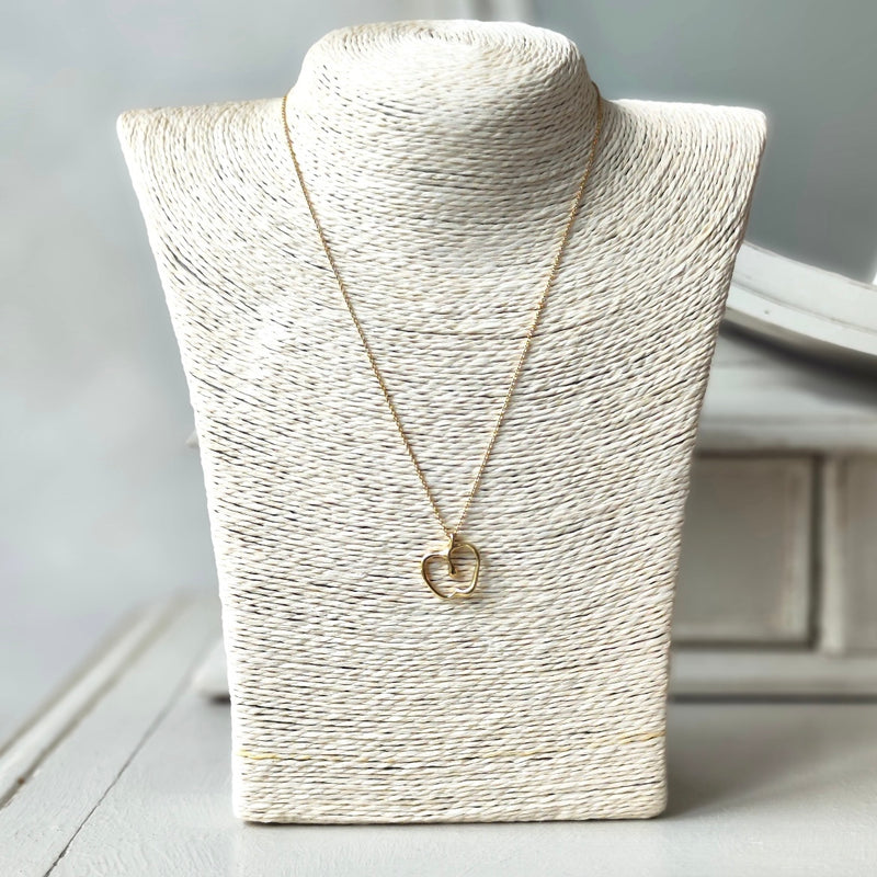 TIFFANY &Co ティファニー アップル ネックレス 18金YG