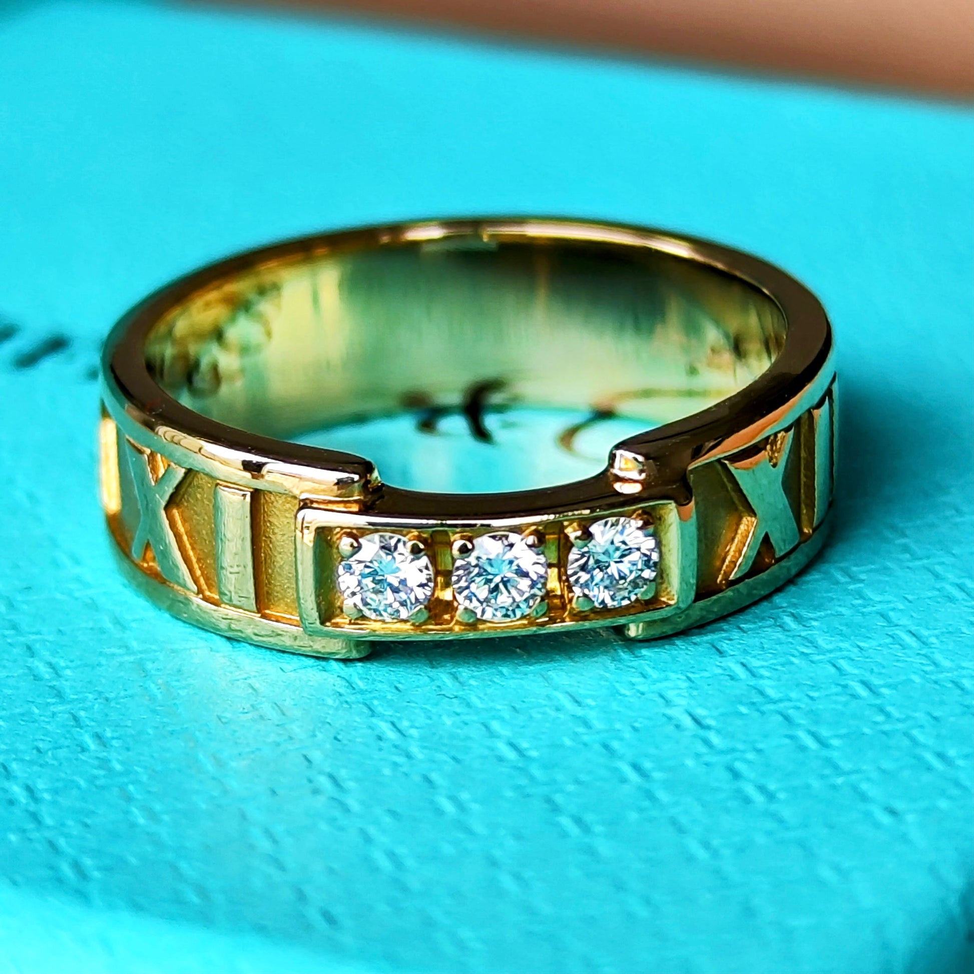 TIFFANY&Co ティファニー アトラス ダイヤモンド 18金PG