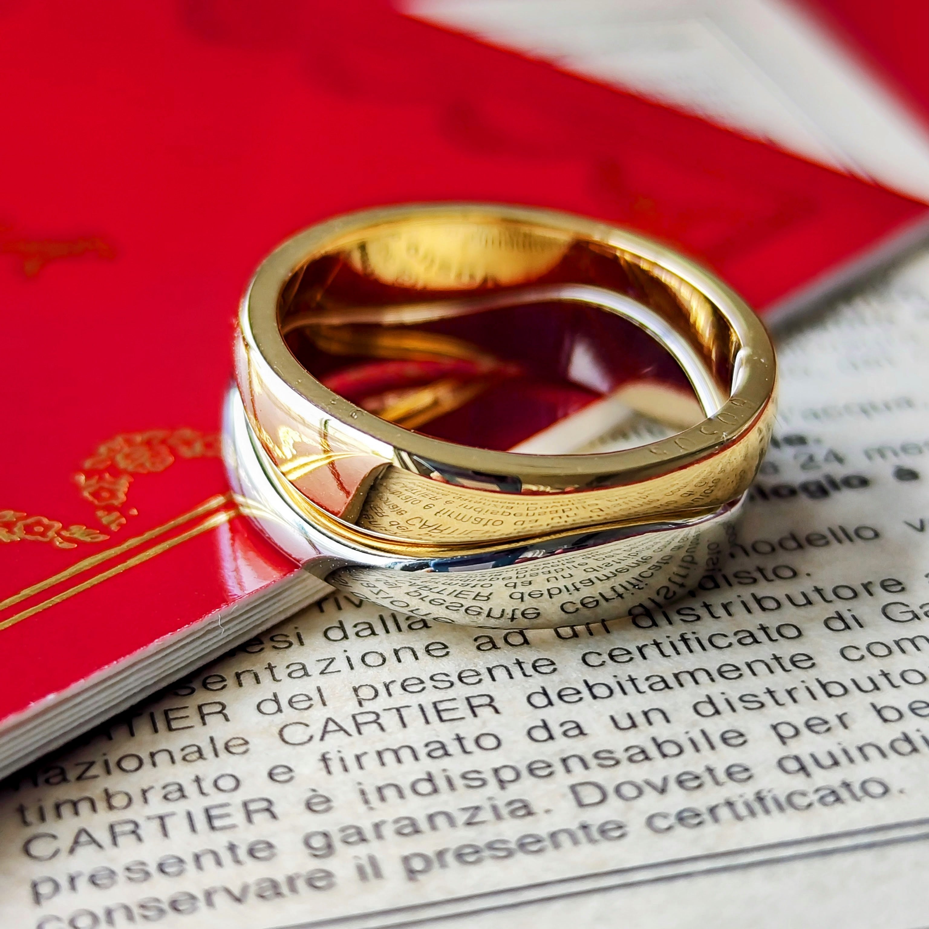 Cartier ラブミーリング18Kゴールド、プラチナリング 証明書付き Cartier カルティエ ラブミーリング 18金 – Mico宝飾店