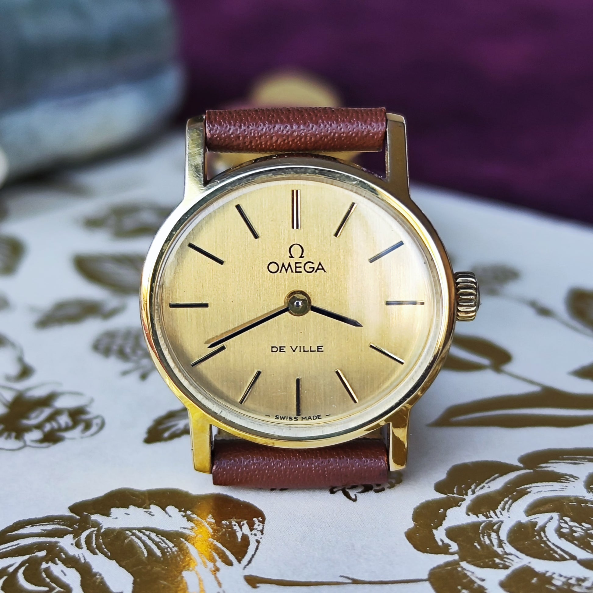【お値下げ】OH済み OMEGA オメガ DE VILLE 
デビル 手巻き腕時計
