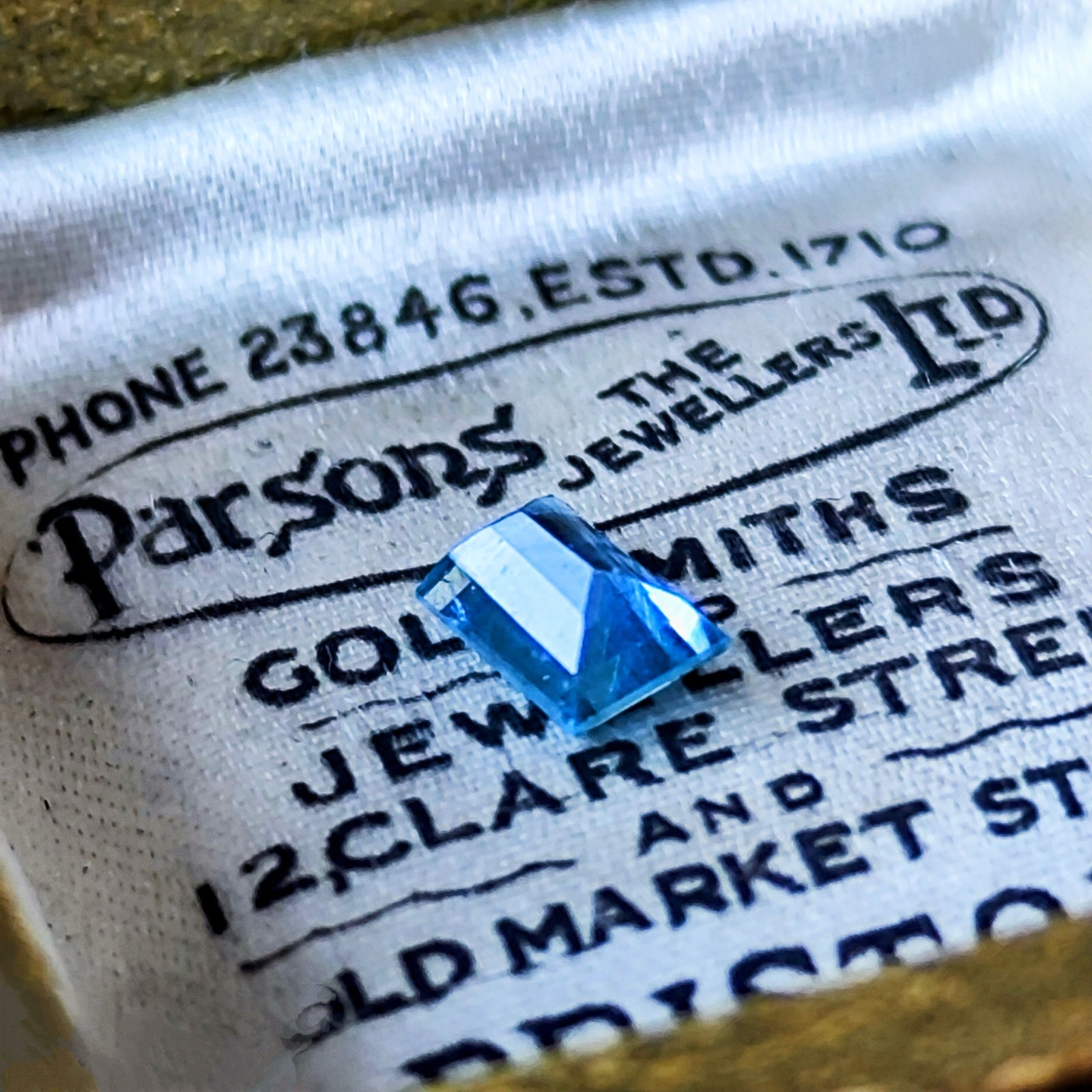 ルース タトゥー鉱山】天然アクアマリン 0.433ct 鑑別書付き – Mico宝飾店