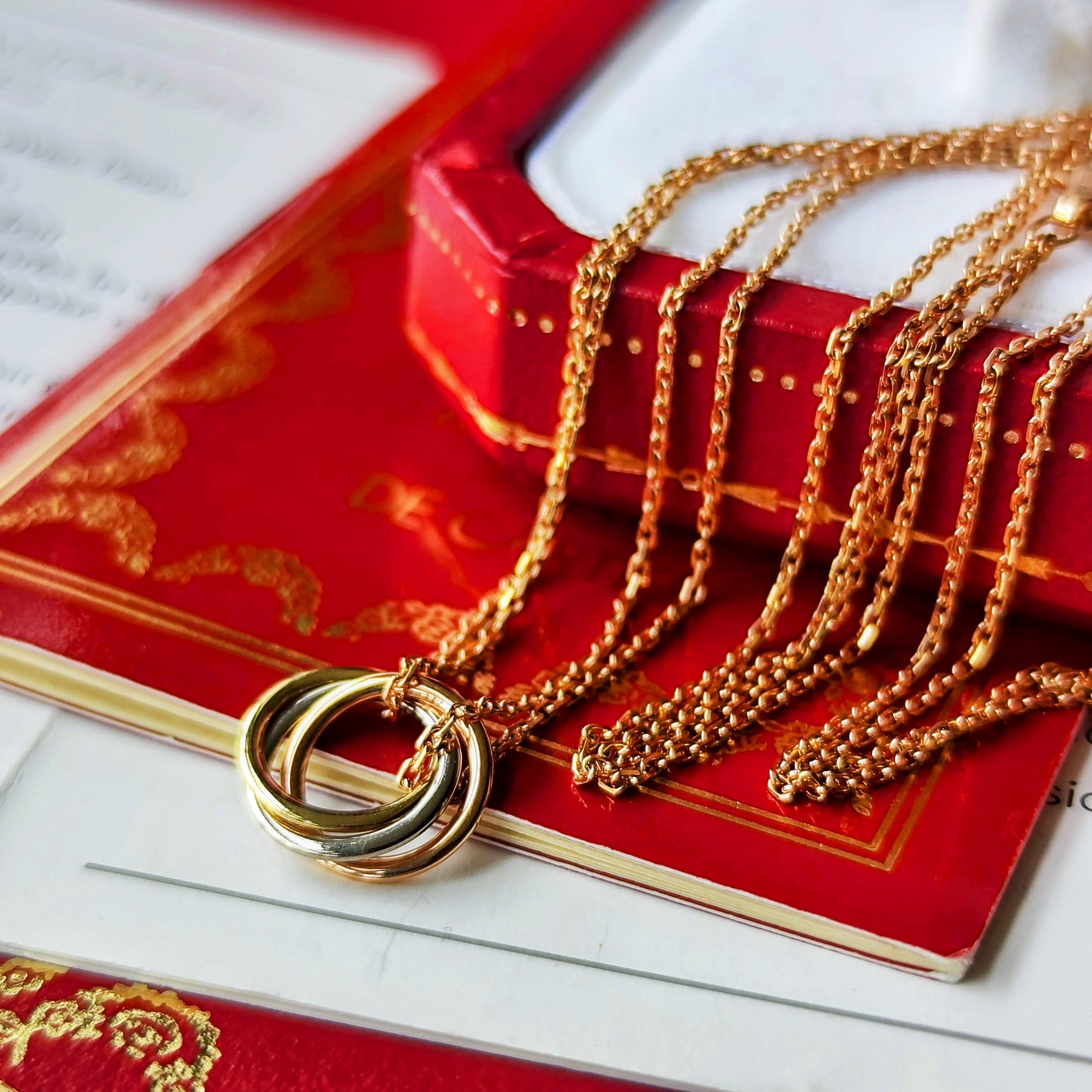 Cartier カルティエ トリニティ ミニモデル ネックレス – Mico宝飾店