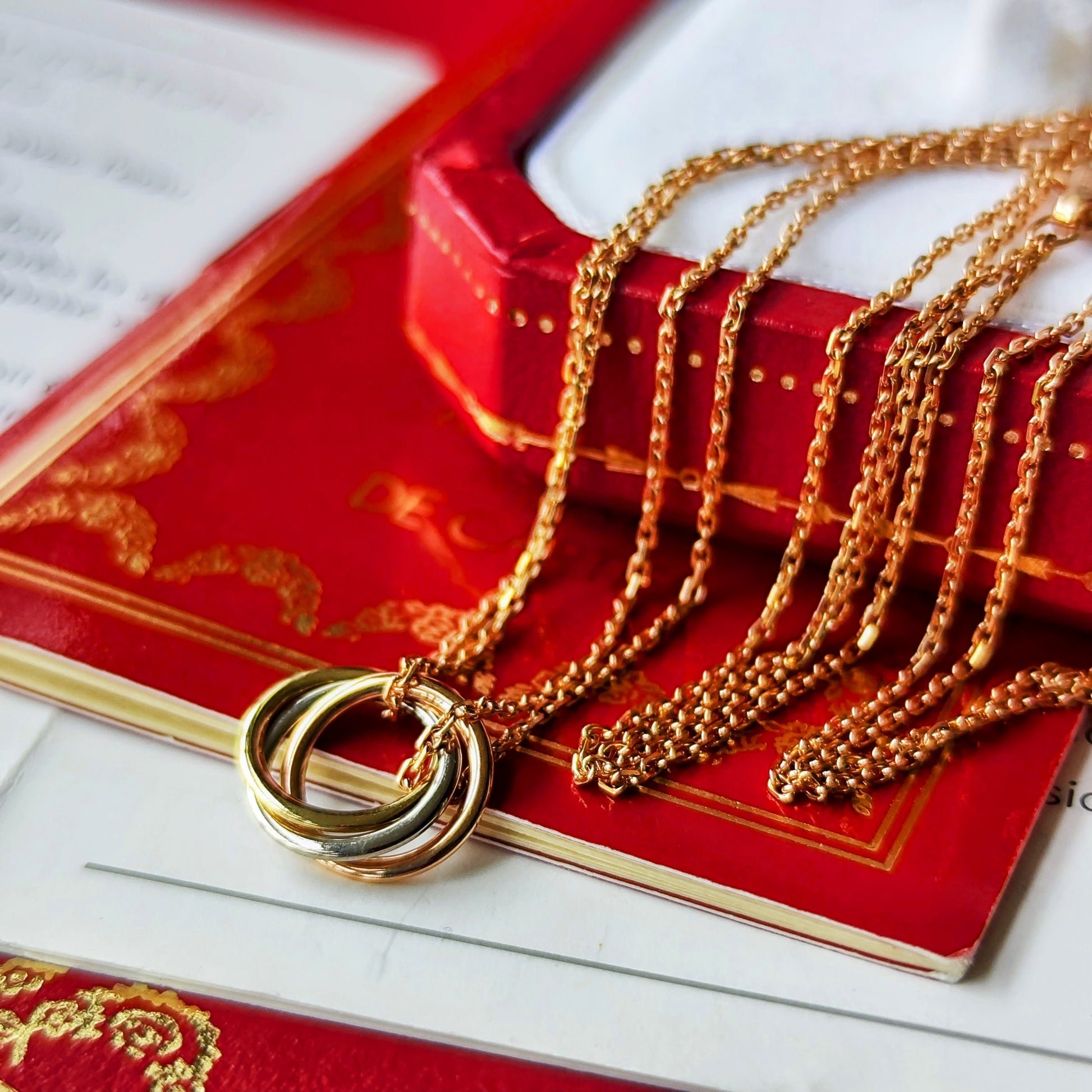 Cartier カルティエ トリニティ ミニモデル ネックレス