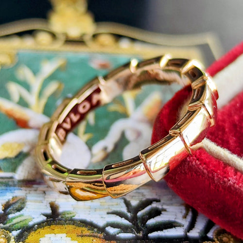 BVLGARI ブルガリ SERPENTI セルペンティ ヴァイパー K18PG
