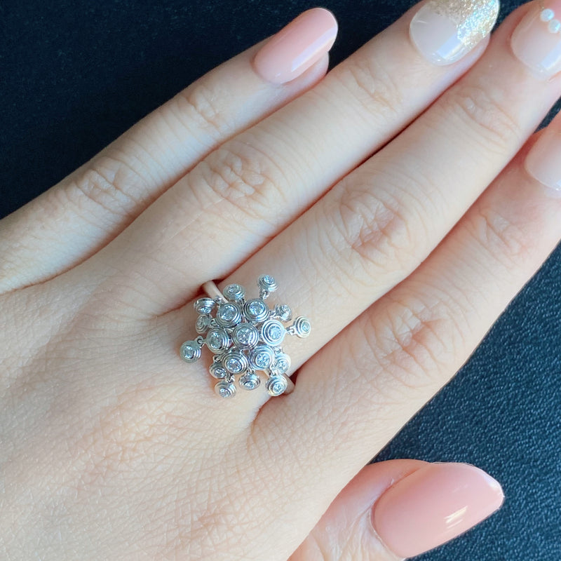 【Vintage Cartier】カルティエ ディアマンレジェ ダイヤモンドリング