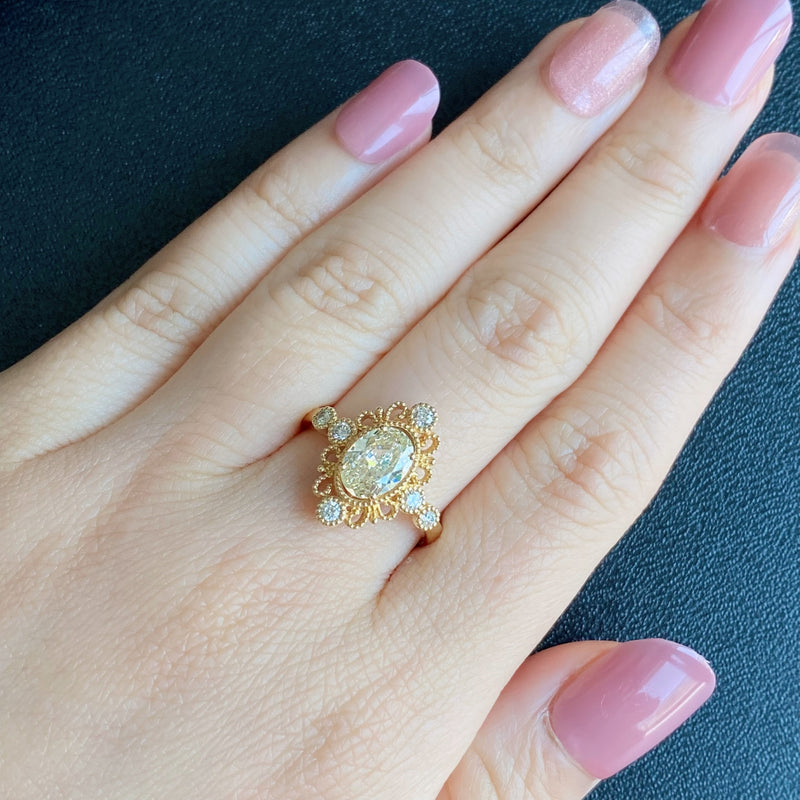 お値下げ】大粒 天然ダイヤモンド 1.009ct リング – Mico宝飾店