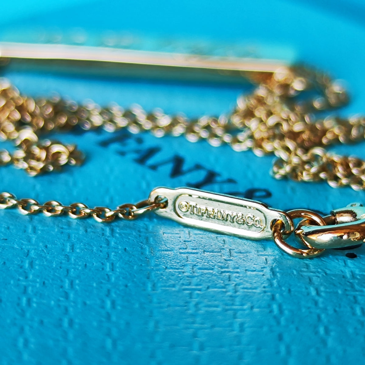 TIFFANY &Co ティファニー ノーツバー 18金YG ネックレス