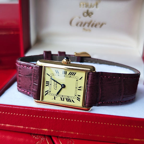 Cartier カルティエ マストタンクLM クォーツ腕時計