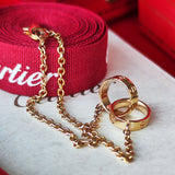 Cartier カルティエ ベビーラブ ブレスレット 18金PG