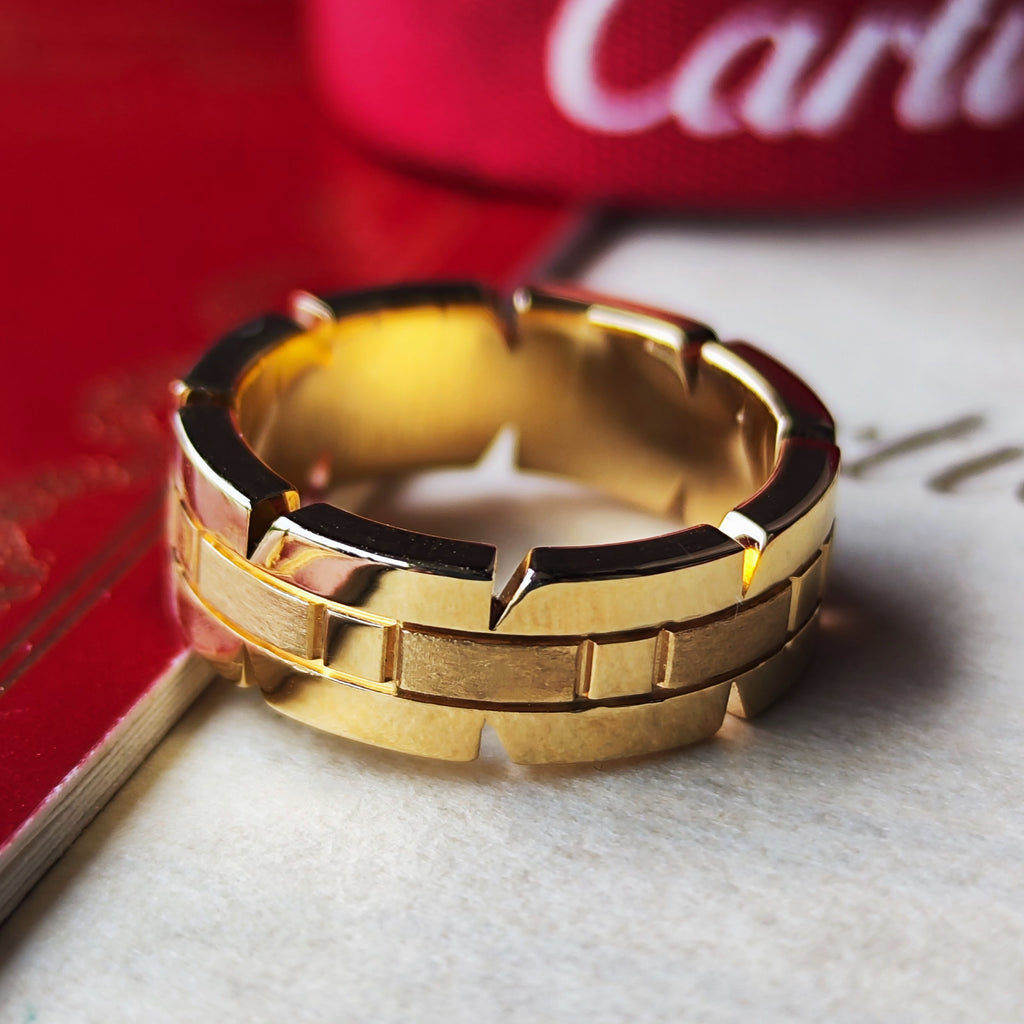 Cartier カルティエ タンクフランセーズ K18YG 47