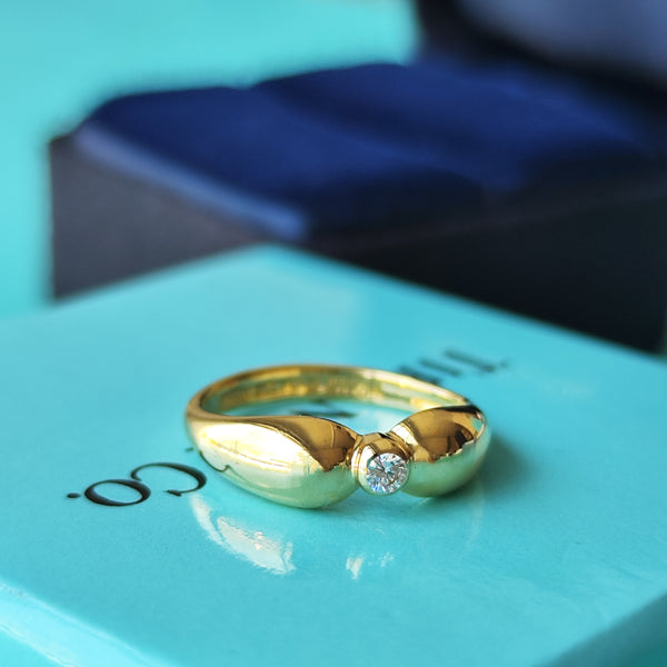 TIFFANY &Co ティファニー ダブルティアドロップリング