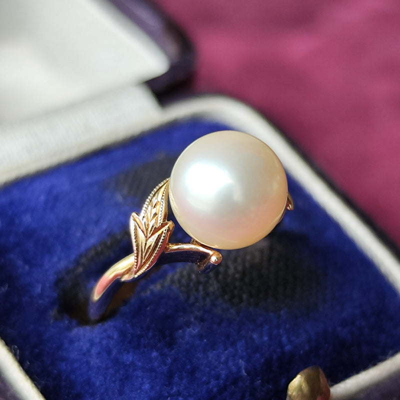 MIKIMOTO ミキモト あこや真珠 ヴィンテージリング