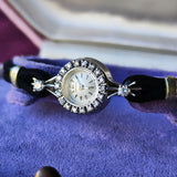 【OH済み】OMEGA オメガ ダイヤモンド 18金無垢時計 バックワインド