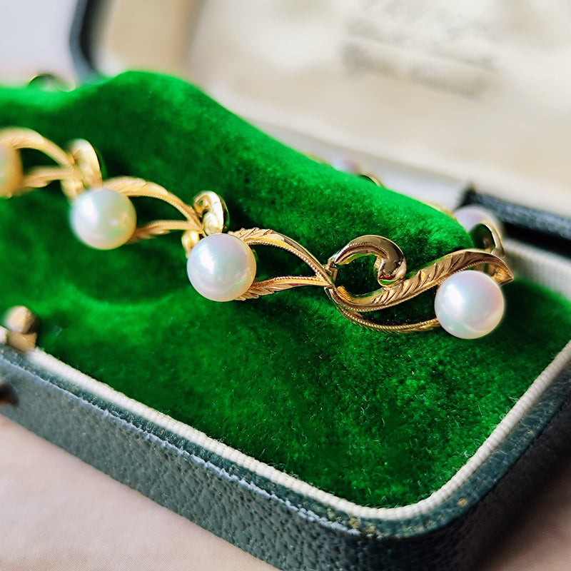 MIKIMOTO ミキモト あこや真珠 ブレスレット