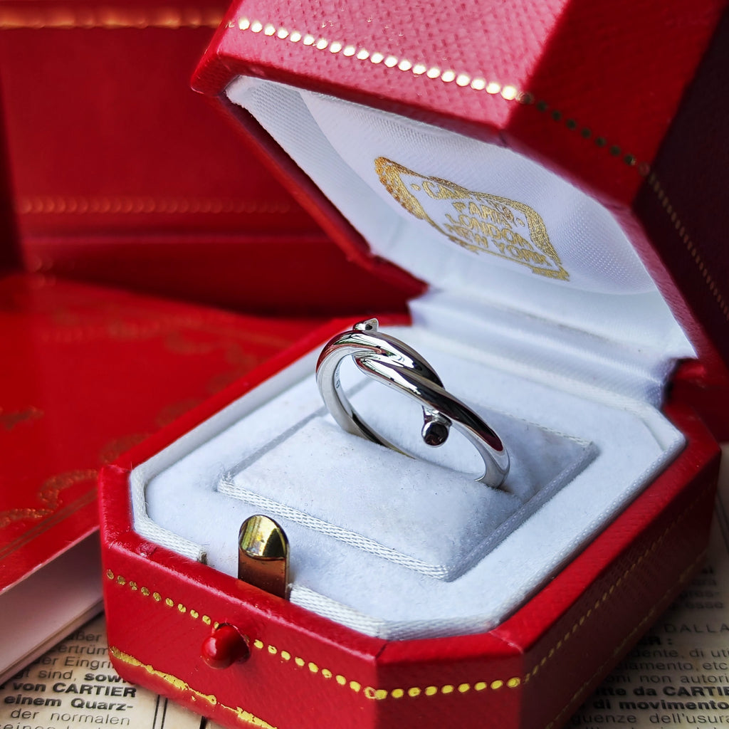 Cartier カルティエ アントルラセ 18金WG 49