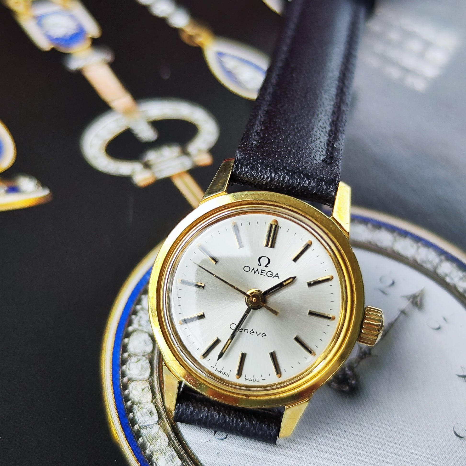 【OH済み】OMEGA オメガ Geneve ジュネーヴ 手巻き腕時計