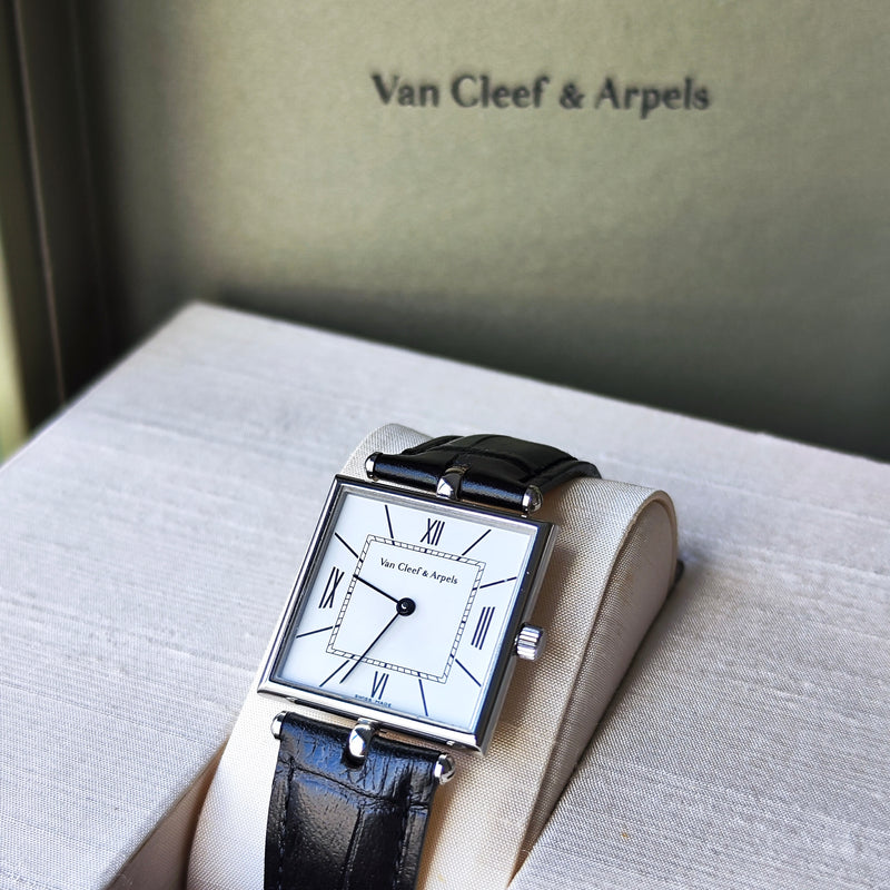 【ボーイズ OH済み】Van Cleef & Arpels ヴァンクリーフ&アーペル クラシックカレ クォーツ