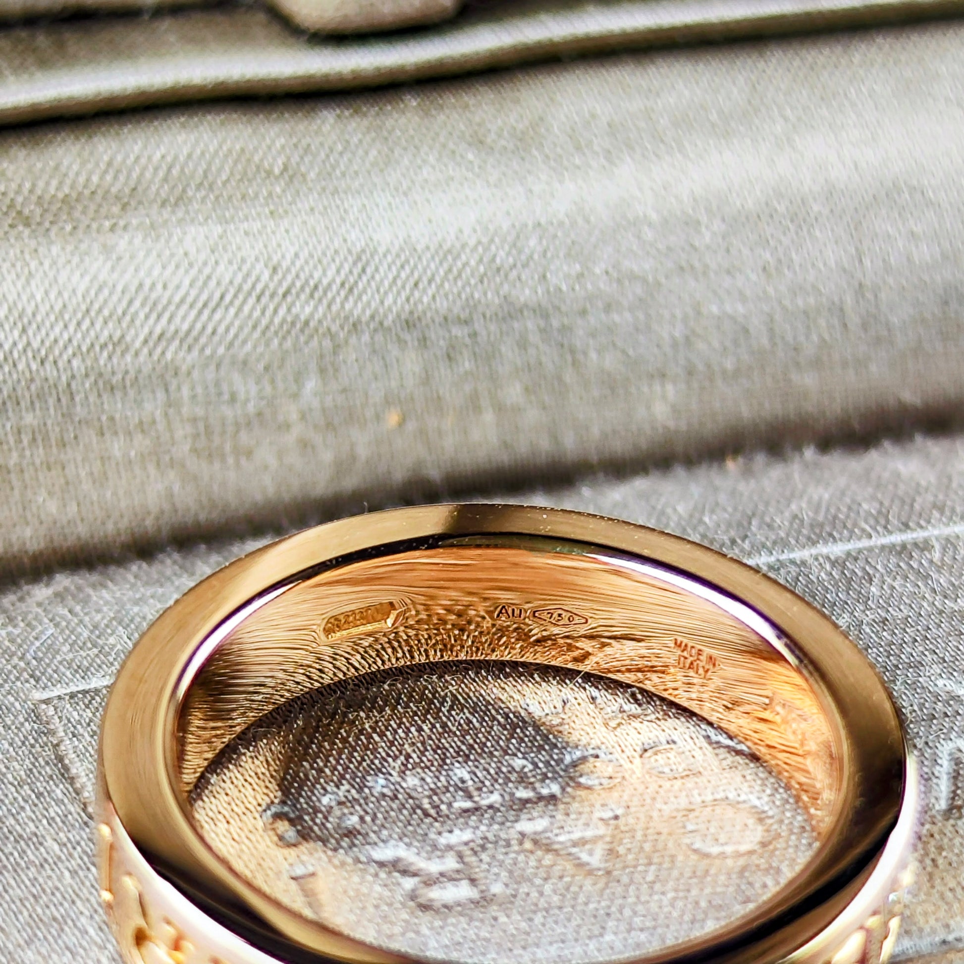 BVLGARI ブルガリ B-ZERO1 ビーゼロワン エッセンシャルリング ダイヤ 18金PG