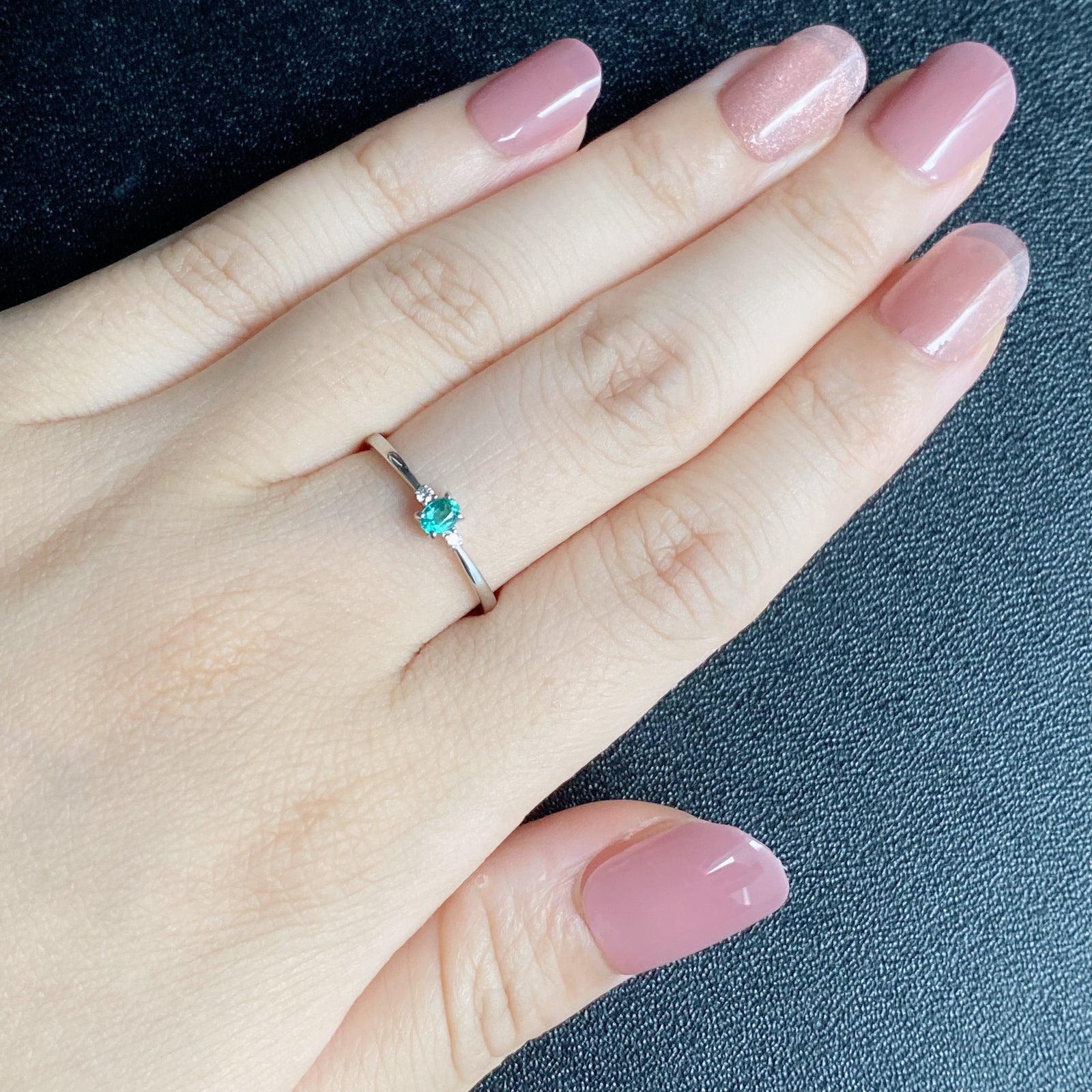 美品　パライバトルマリンリング（天然トルマリン） 天然パライバトルマリン 天然ダイヤモンド リング – Mico宝飾店