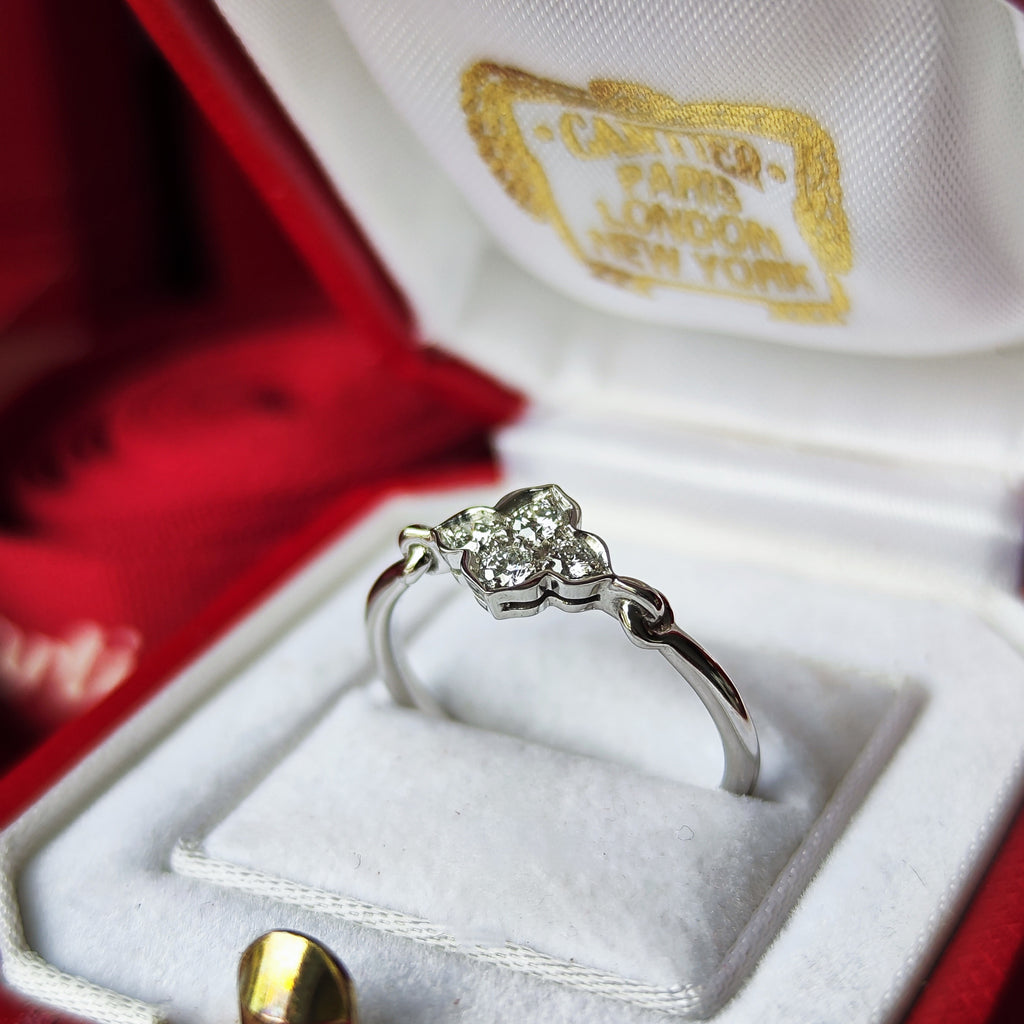 【Vintage Cartier】カルティエ ヒンドゥリング 18金WG