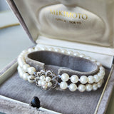 MIKIMOTO ミキモト あこや真珠 2連ブレスレット