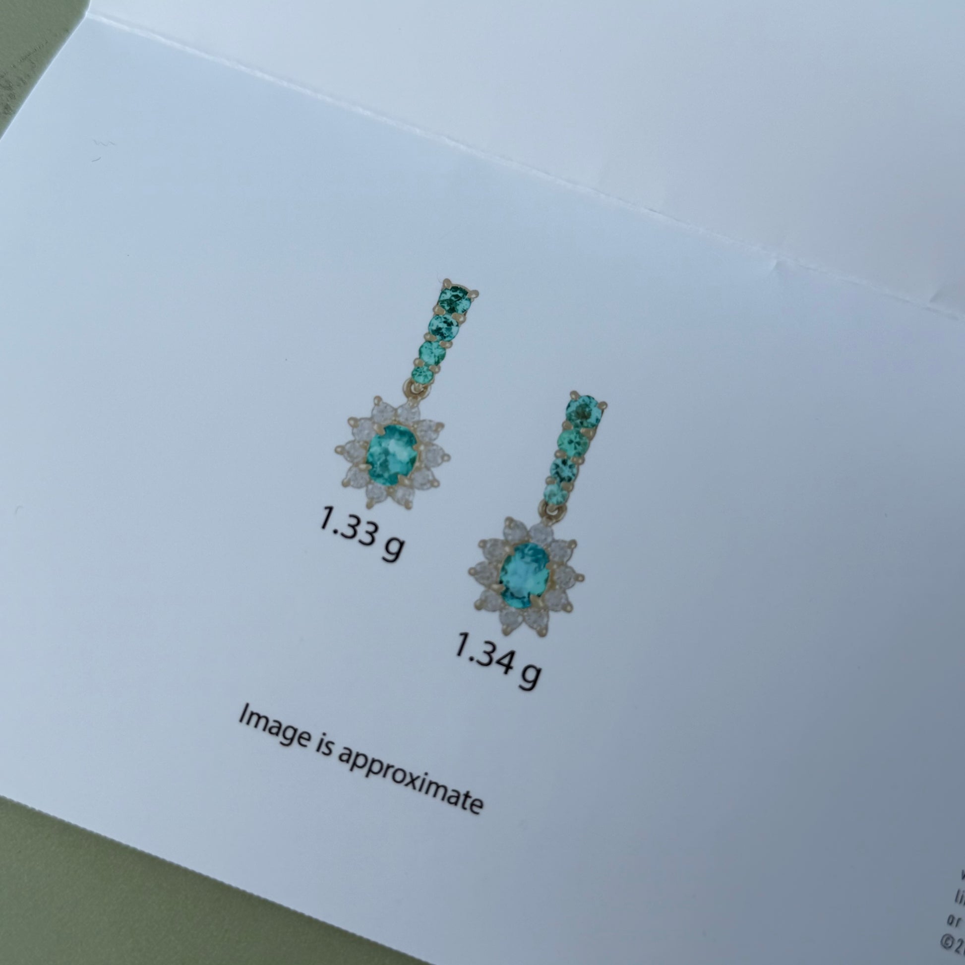 ブラジルバターリャ産 天然パライバトルマリン 天然ダイヤモンド ピアス GIA