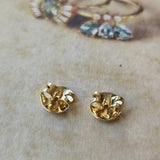 MIKIMOTO ミキモト あこや真珠 天然ダイヤモンド 18金ピアス