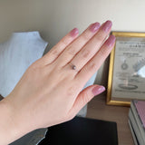 【ローズカット】天然ブラウンダイヤモンド 天然ダイヤモンド リング