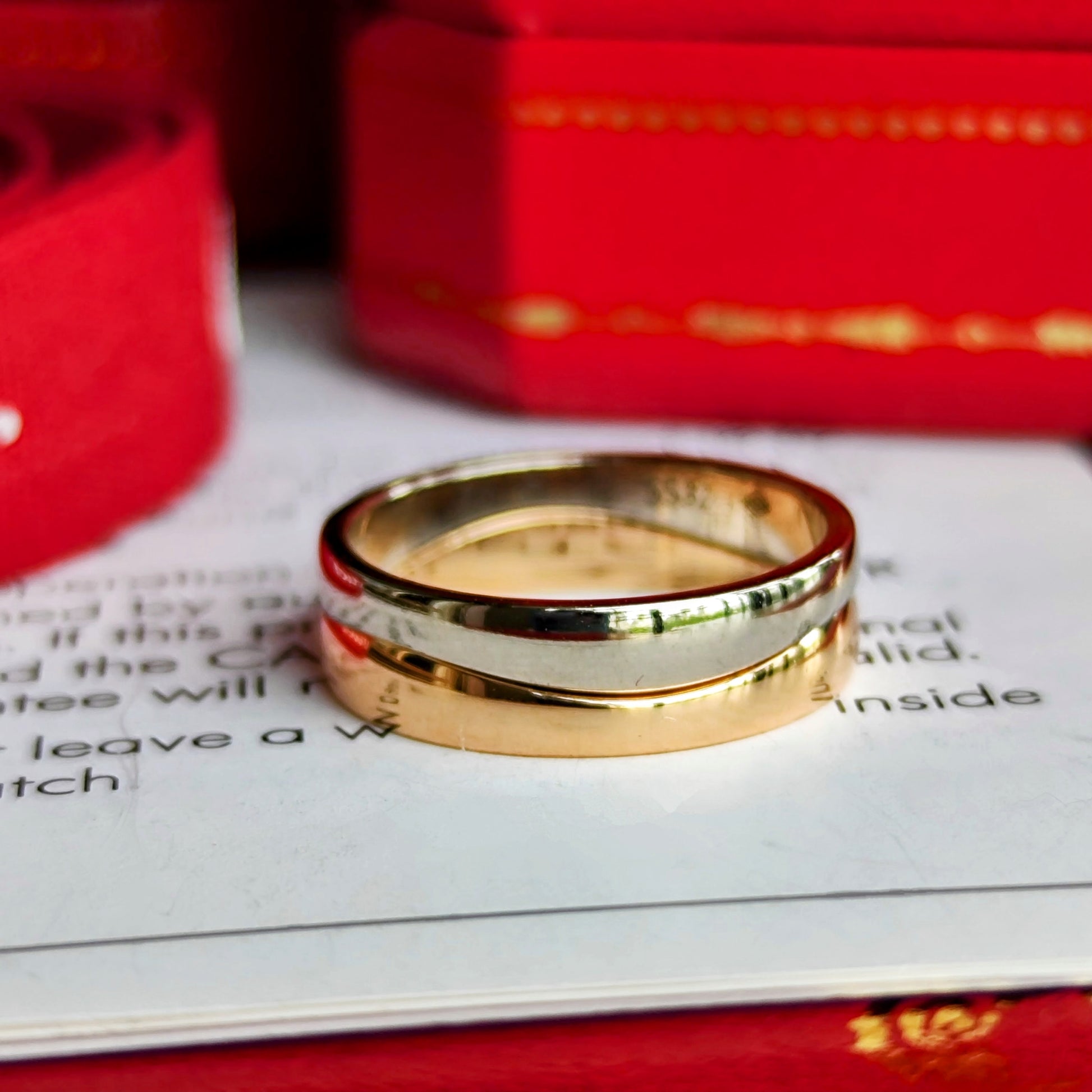 【Cartier 廃盤】カルティエ ラブミーリング 50