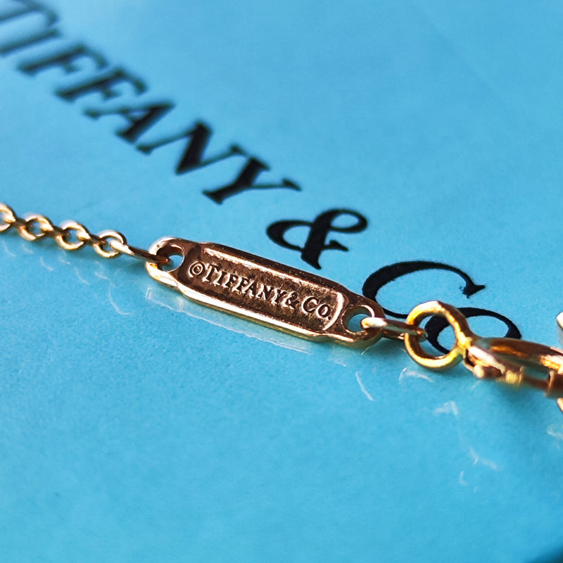TIFFANY &Co ティファニー Tスマイル ミニ 18金PG ネックレス