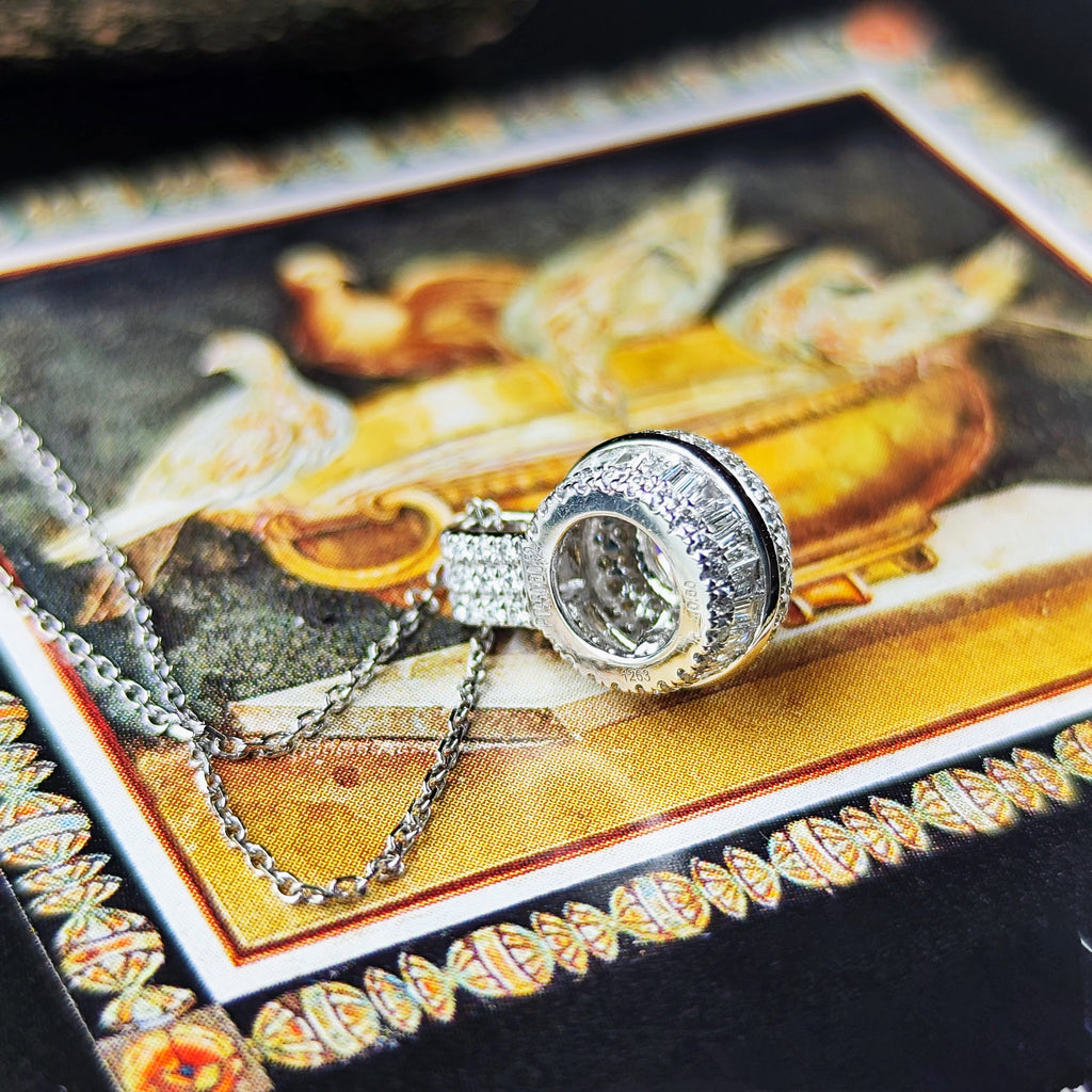 【インターナリーフローレス】天然ダイヤモンド 0.52ct Dカラー 3EX ネックレス