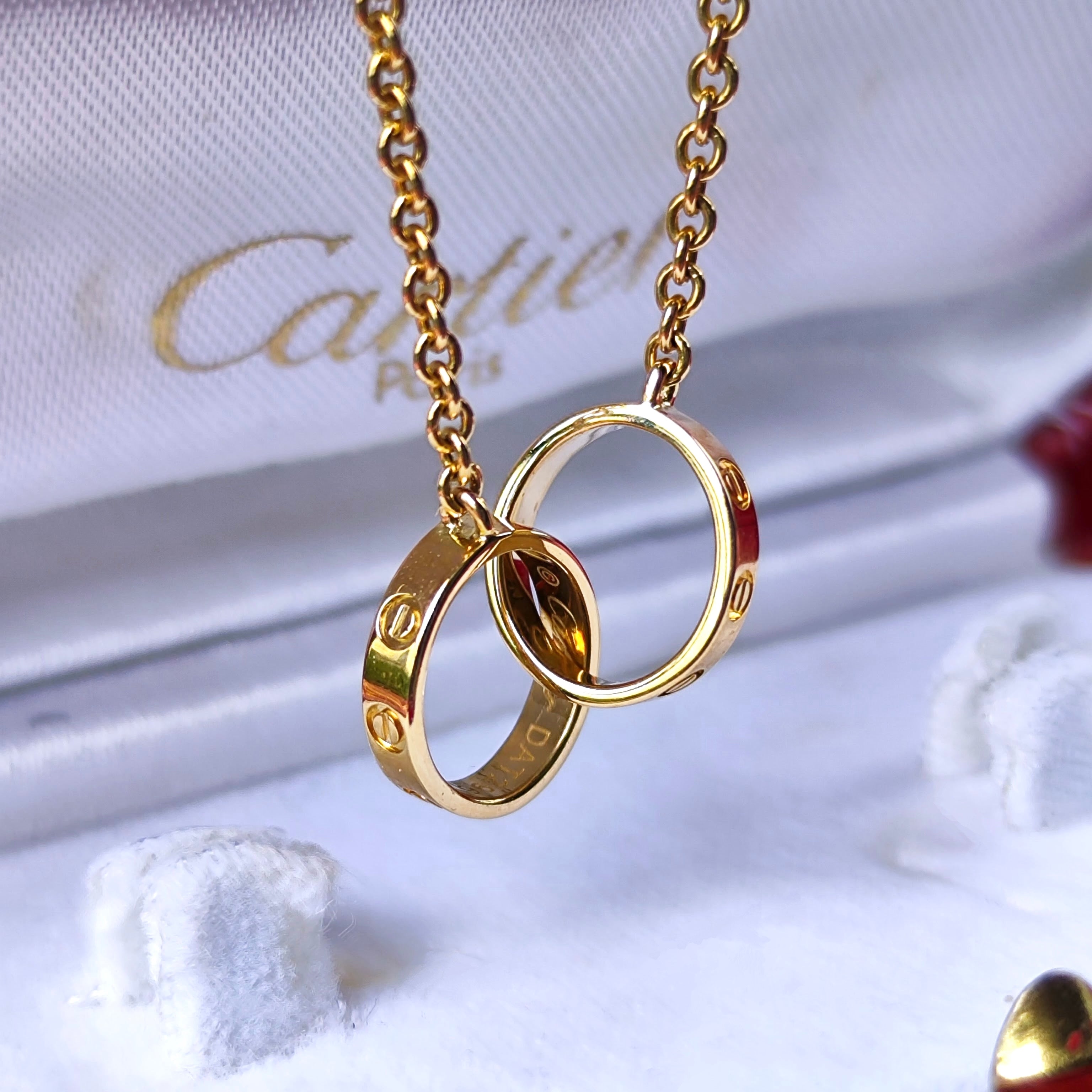 Cartier カルティエ ベビーラブ ネックレス 18金YG – Mico宝飾店