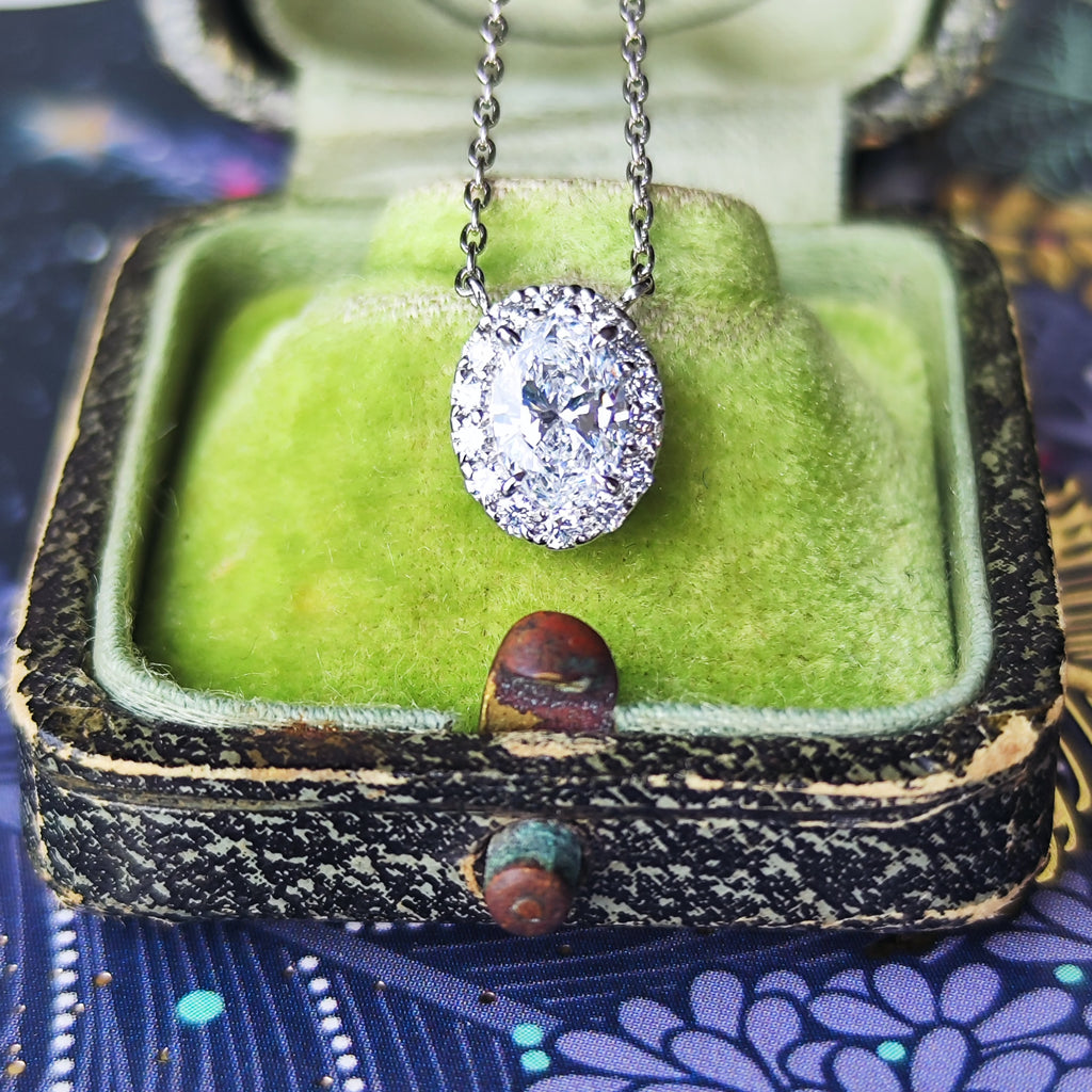 【インターナリーフローレス】天然ダイヤモンド 0.52ct Dカラー ネックレス