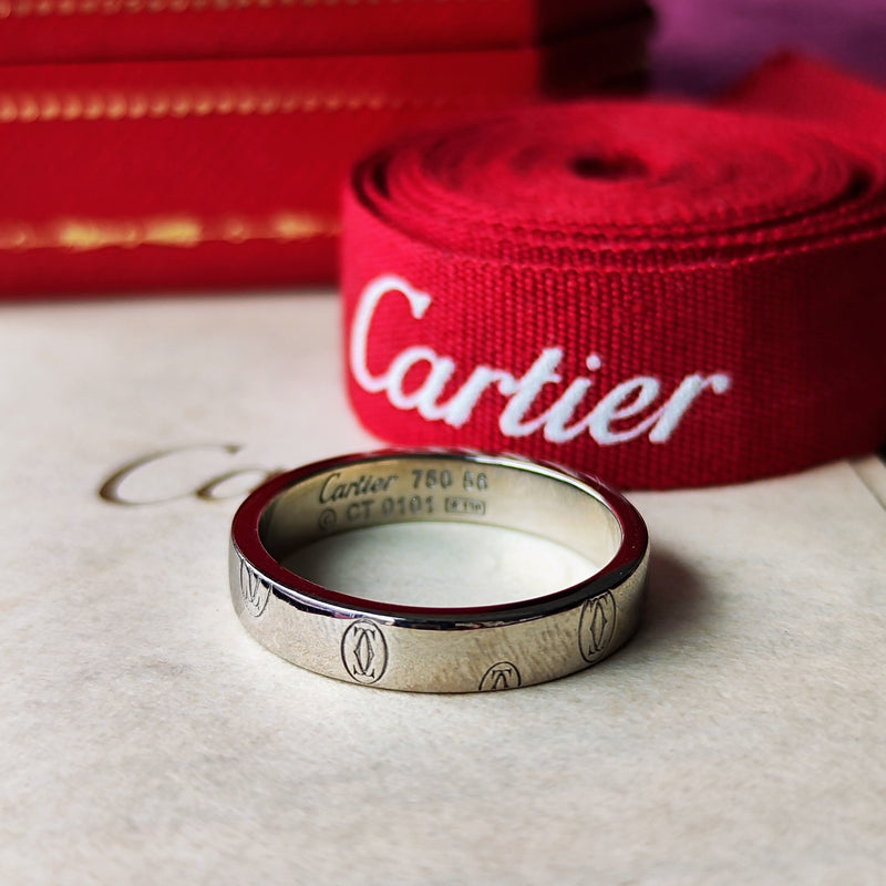 国内発送 カルティエ C ドゥ カルティエ ハッピーバースデー Cartier カルティエ ハッピーバースデー リング 18金WG – Mico宝飾店