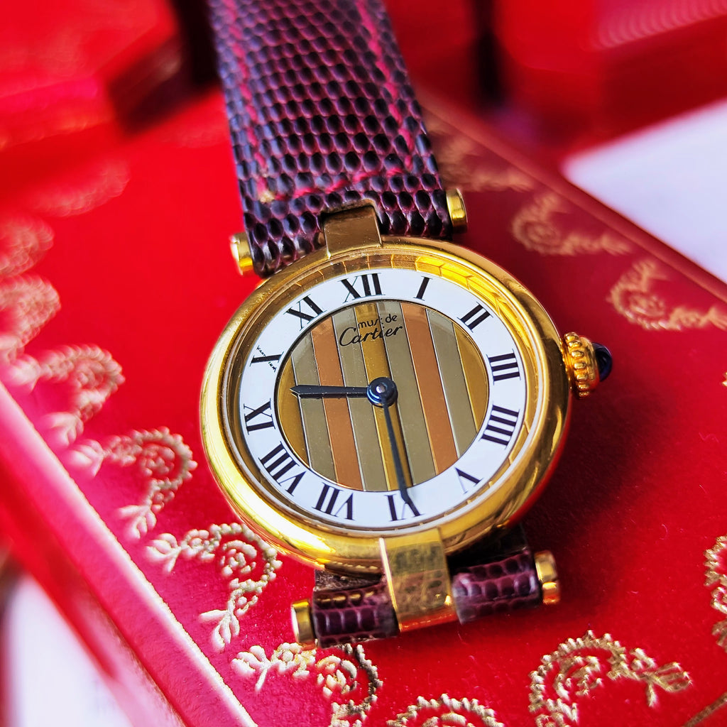 Cartier カルティエ マスト ヴァンドーム スリーカラー トリニティダイヤル