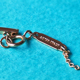 TIFFANY &Co ティファニーTスマイル ミニ ダイヤモンド 18金PG ネックレス