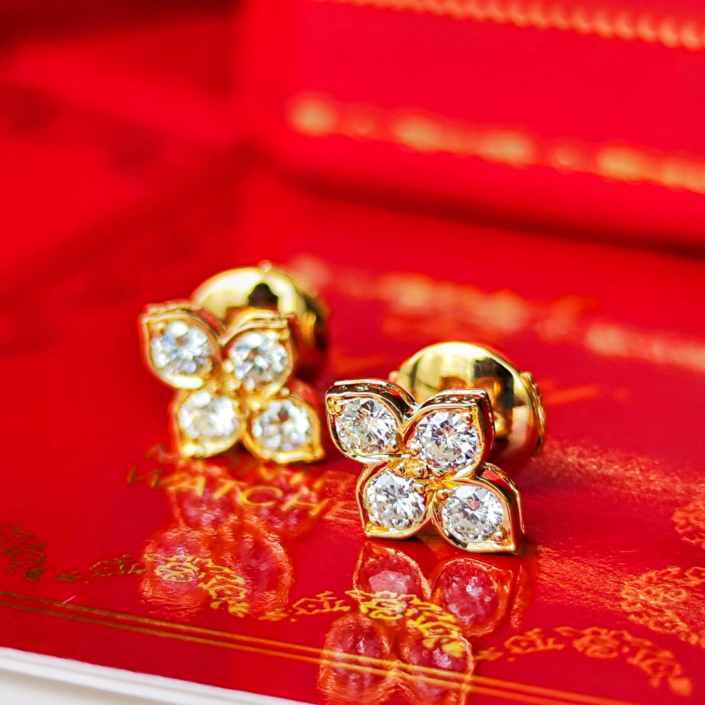Cartier カルティエ ヒンドゥ18金ピアス