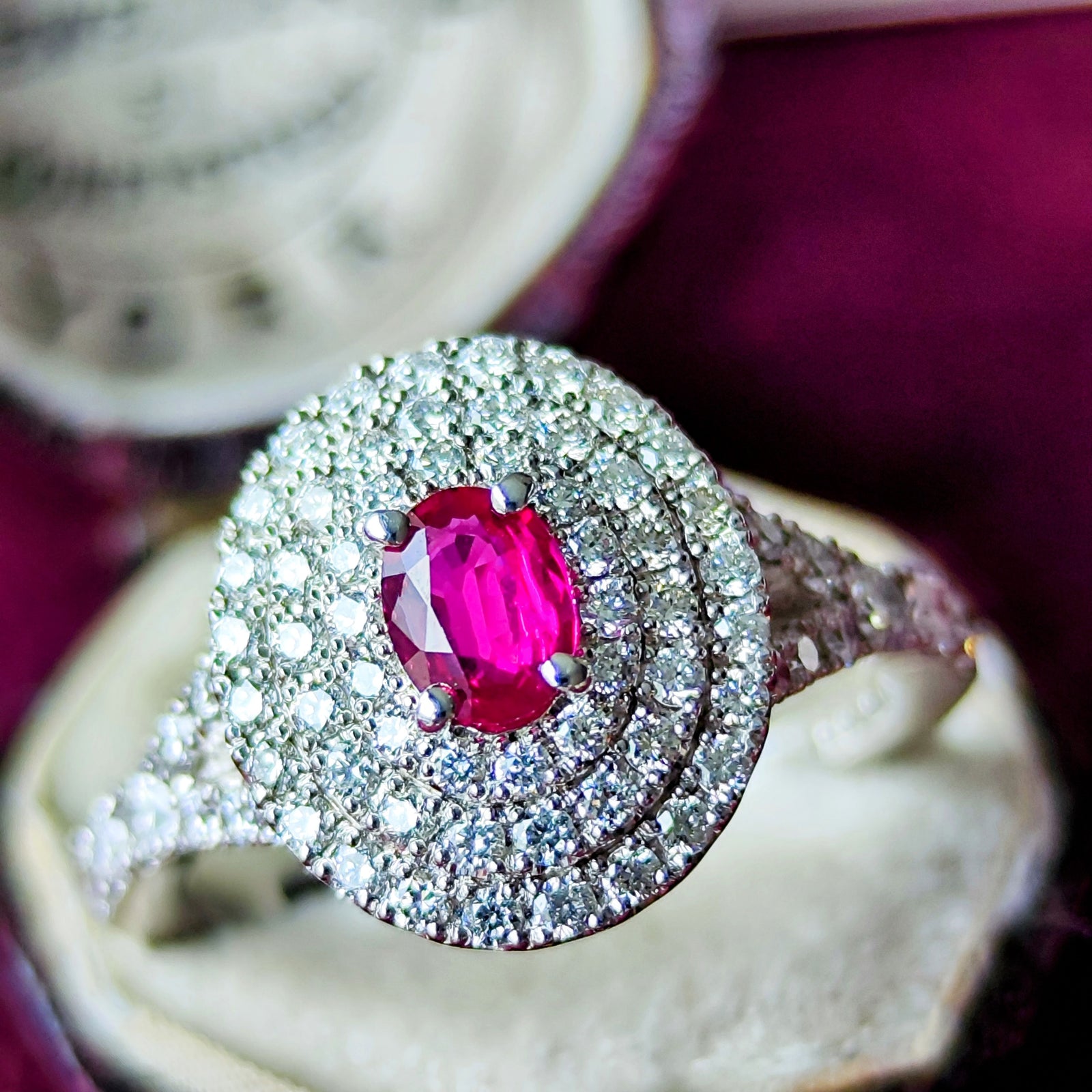 非加熱 ピジョンブラッド】天然ルビー 天然ダイヤモンド リング – Mico