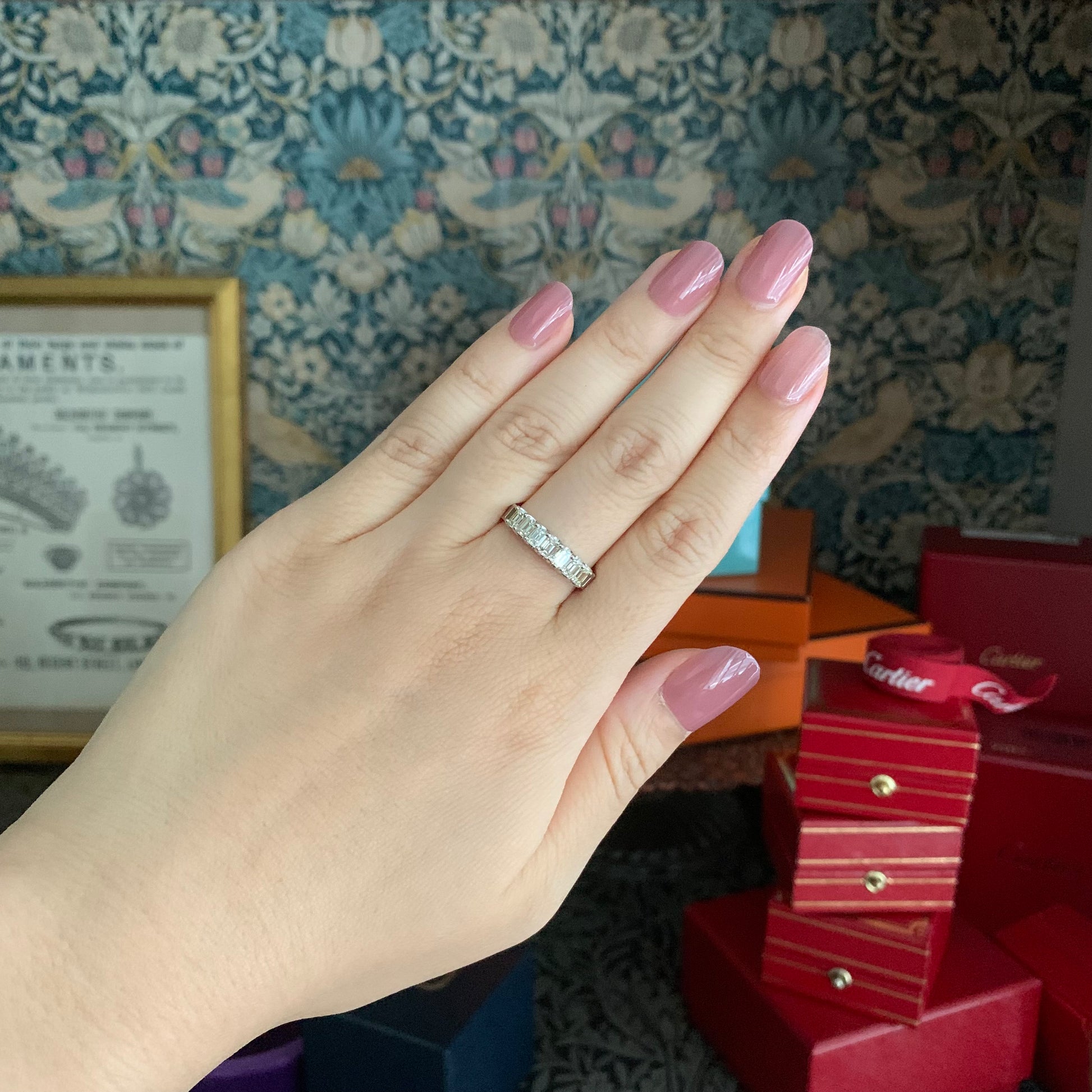 天然ダイヤモンド 0.95ct プラチナリング
