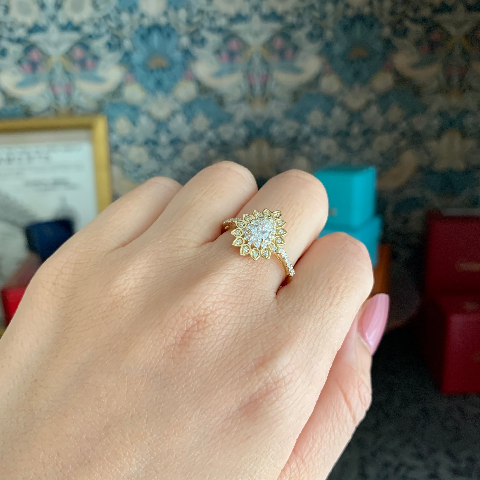 【インターナリーフローレス】天然ダイヤモンド 0.30ct 18金 GIA