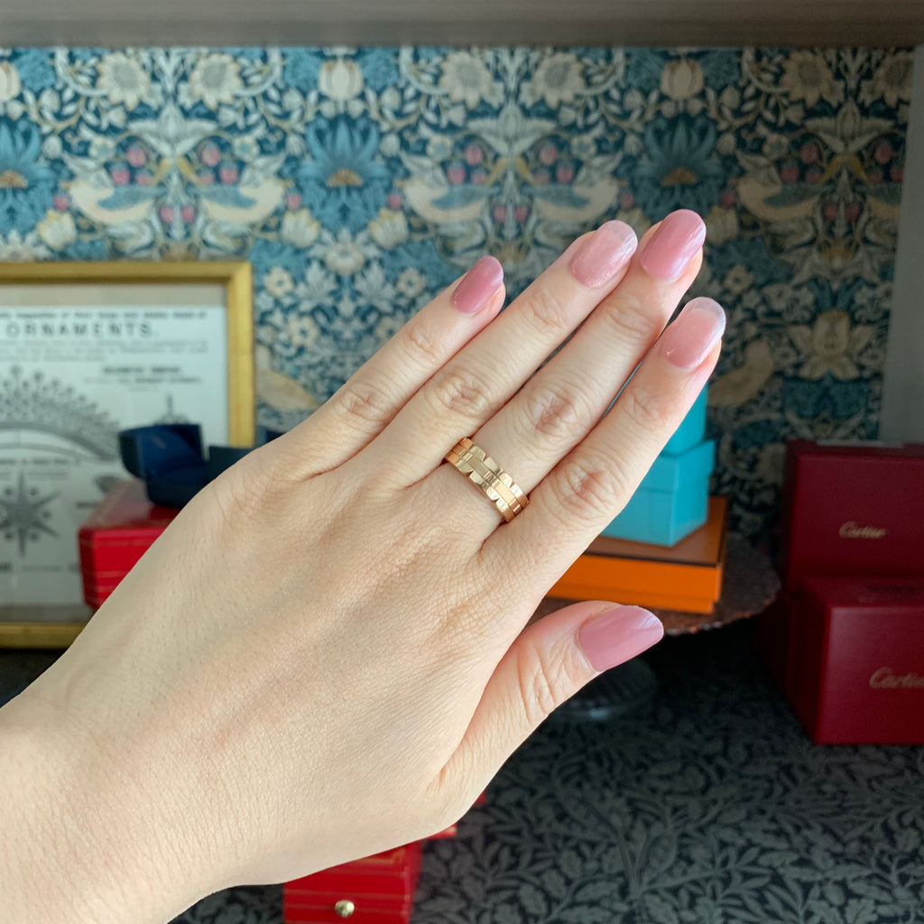 Cartier カルティエ タンクフランセーズ K18PG 49
