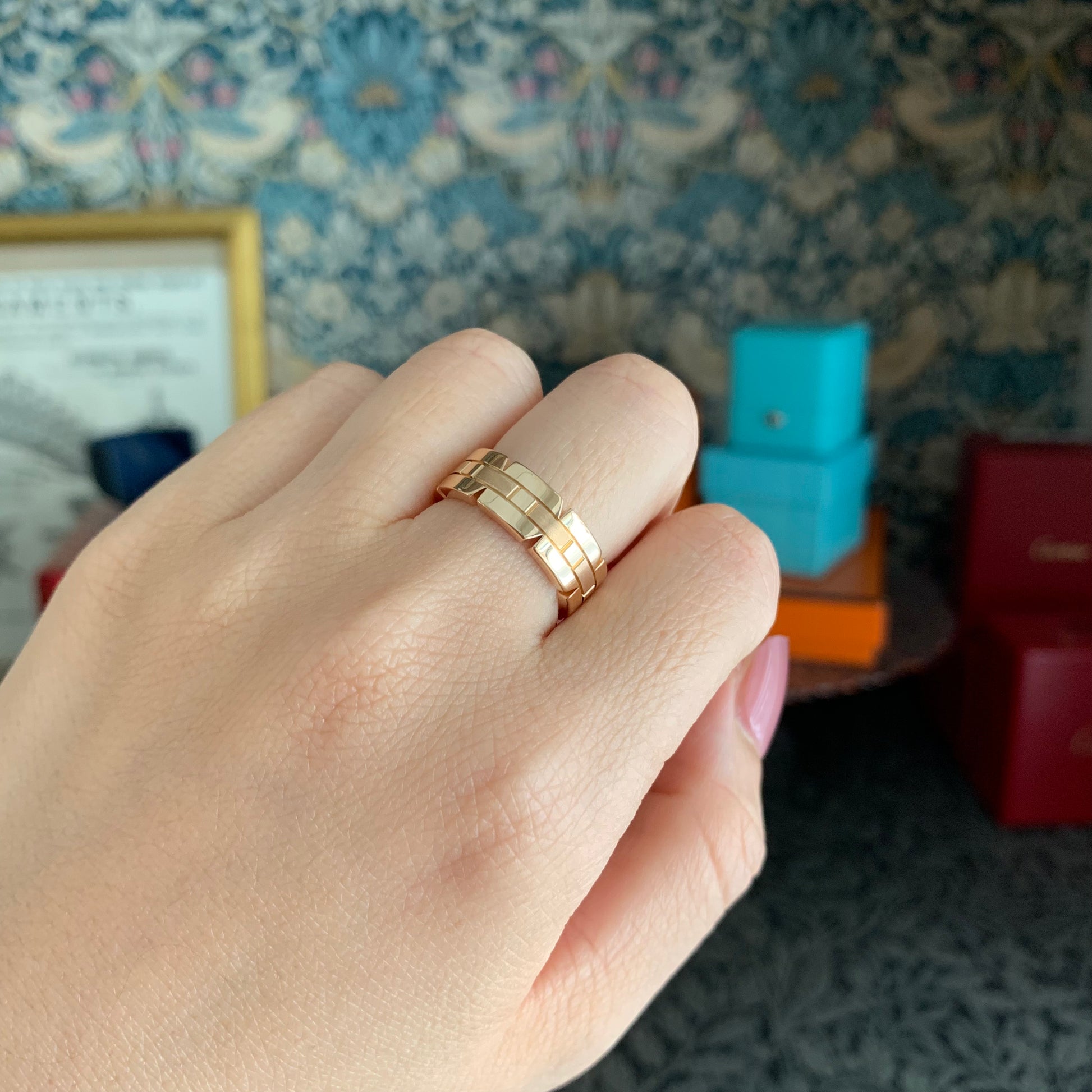 Cartier カルティエ タンクフランセーズ K18PG 49