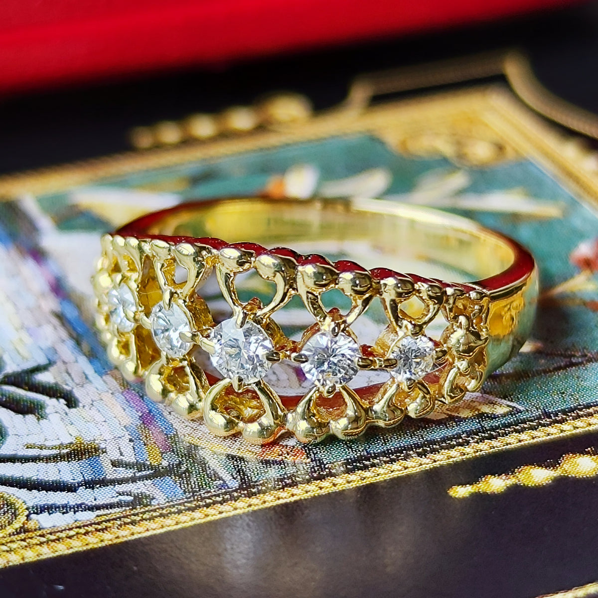 MIKIMOTO ミキモト ダイヤモンドリング
