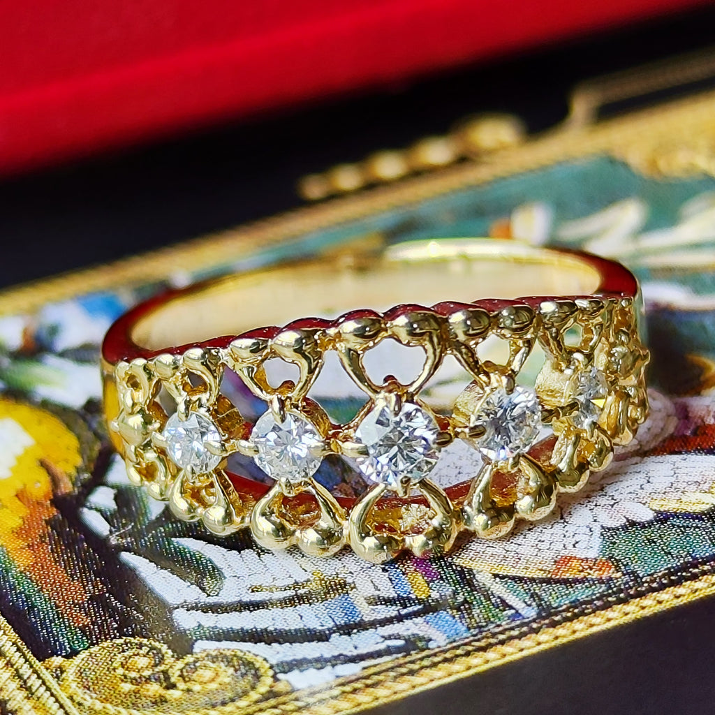 MIKIMOTO ミキモト ダイヤモンドリング