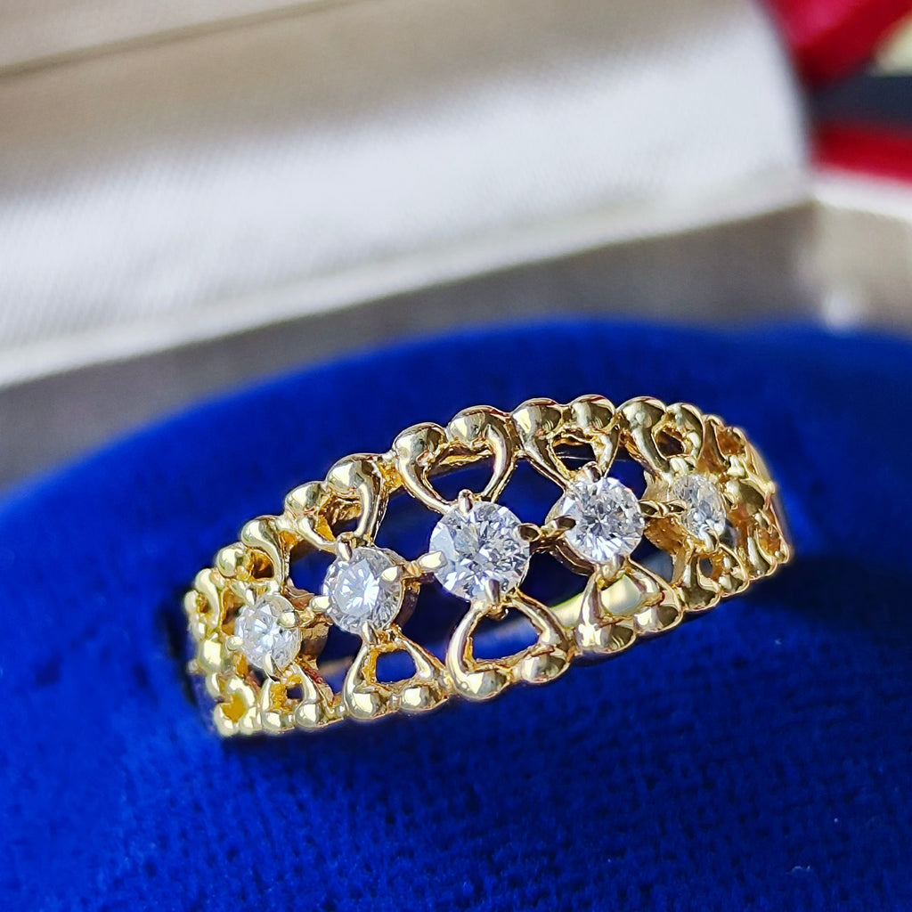 MIKIMOTO ミキモト ダイヤモンドリング