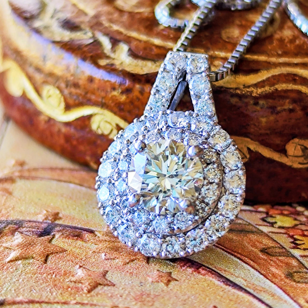 【インターナリーフローレス】天然ダイヤモンド 0.50ct ネックレス