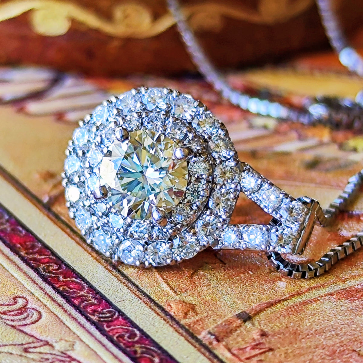 【インターナリーフローレス】天然ダイヤモンド 0.50ct ネックレス