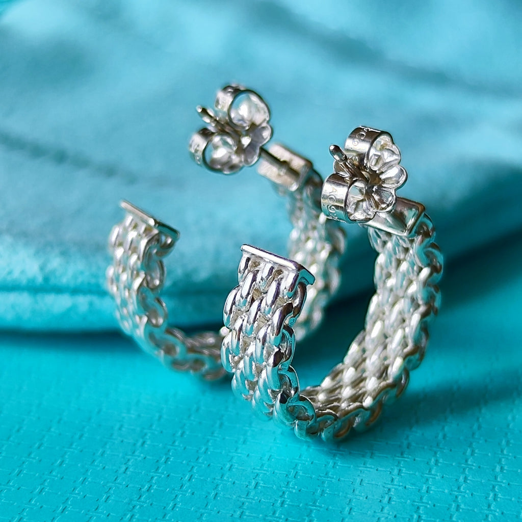 TIFFANY & CO. ティファニー サマセットリング フープピアス SV