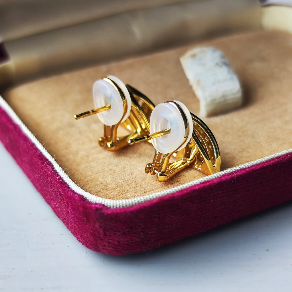 MIKIMOTO ミキモト ダイヤモンド ピアス 18金