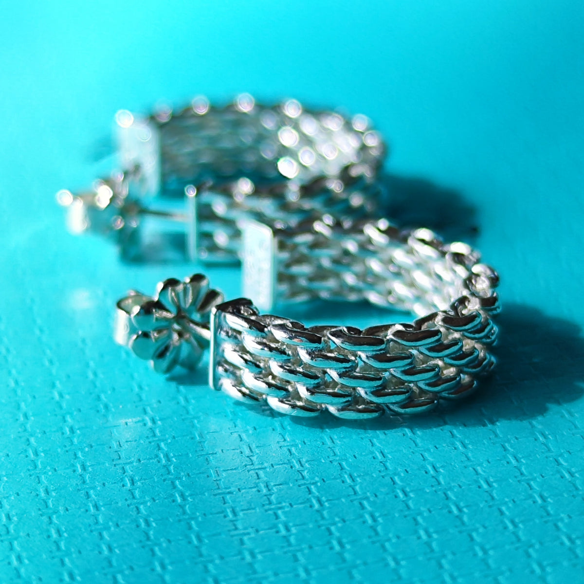 TIFFANY & CO. ティファニー サマセットリング フープピアス SV